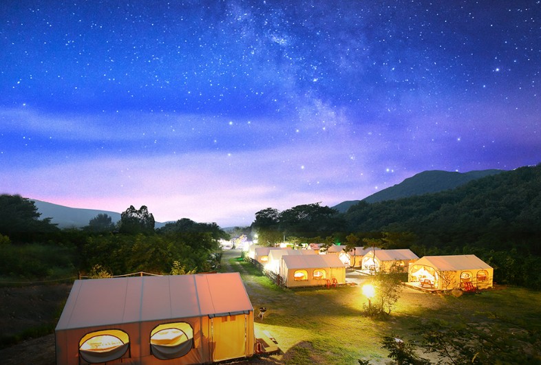 별빛마루 글램핑장과 펜션 이미지 1