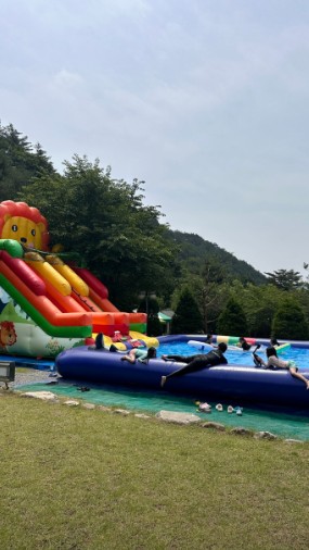 영월 황토와통나무 캠핑장 이미지 2