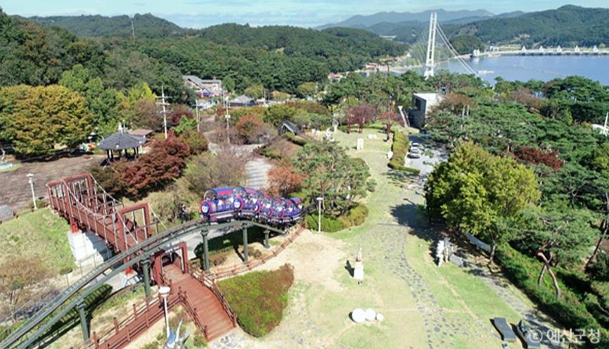 예산군 예당호 모노레일 이미지 2