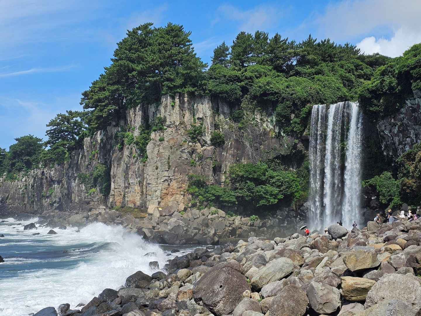 정방폭포 이미지 2