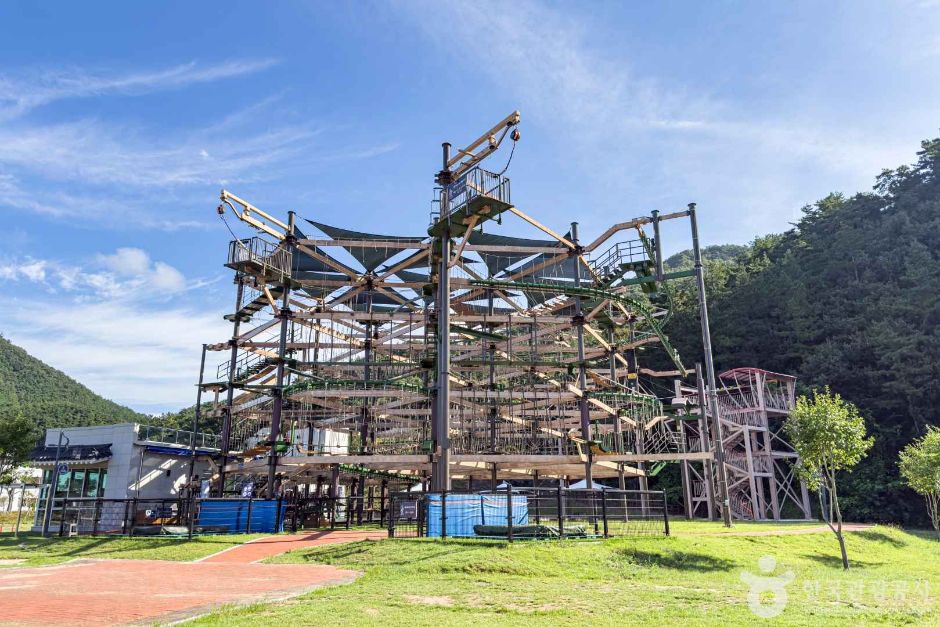 청도신화랑풍류마을 스카이트레일 이미지 6