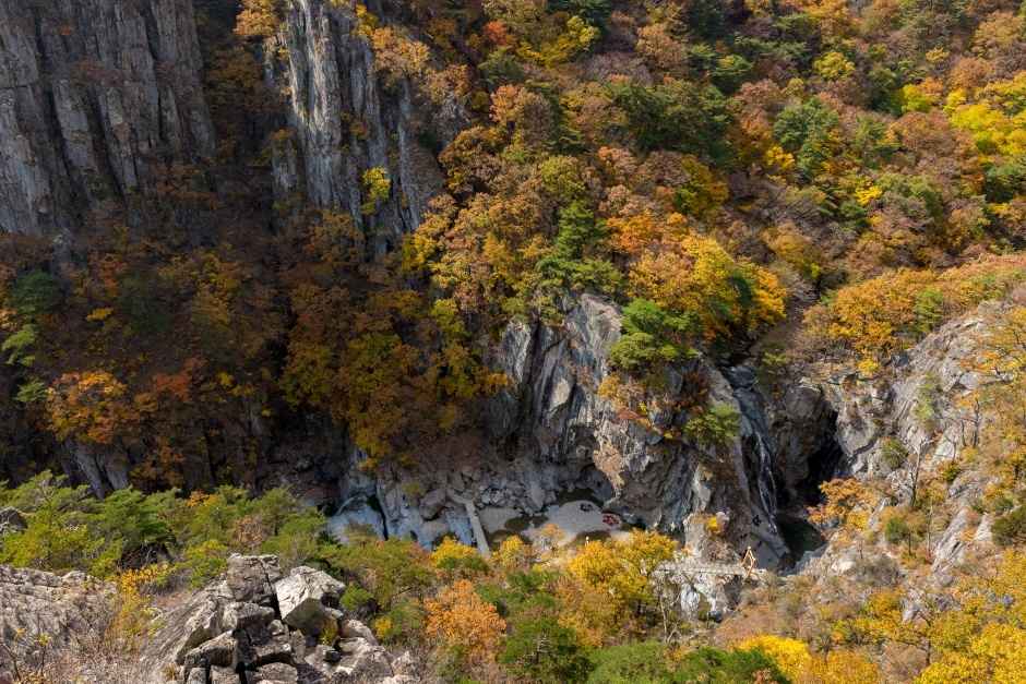 내연산 계곡 산행 코스 이미지 3