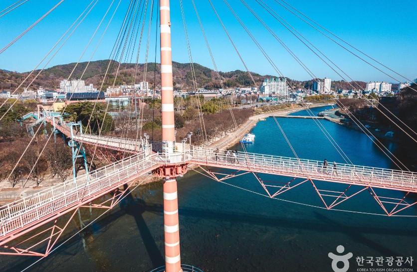 국내최고의 의령 구름다리 이미지 3
