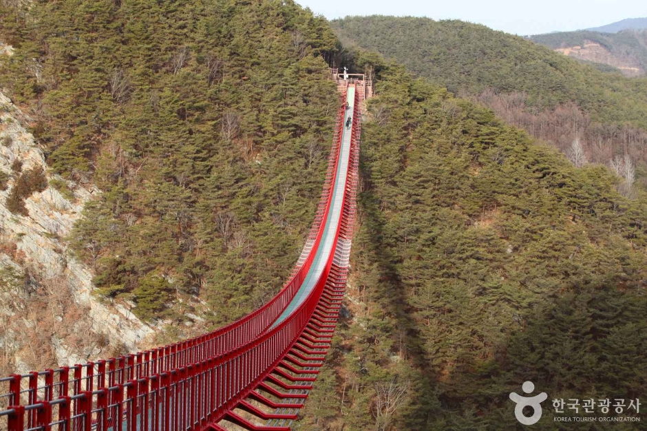 순창군 채계산 출렁다리 이미지 1