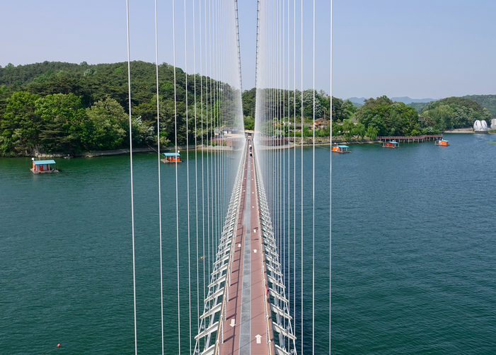 예당호 출렁다리 (음악분수) 이미지 6