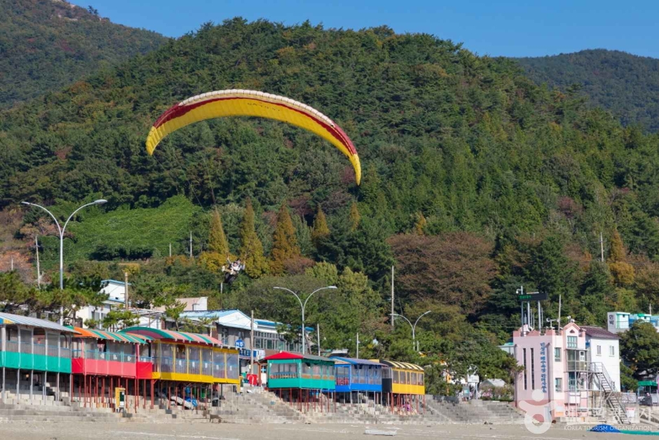 만성리 검은모래해변 이미지 5