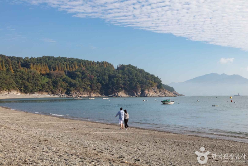 만성리 검은모래해변 이미지 6